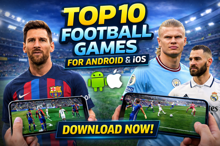 Top 10 Best Football Games for Android and ios 2026